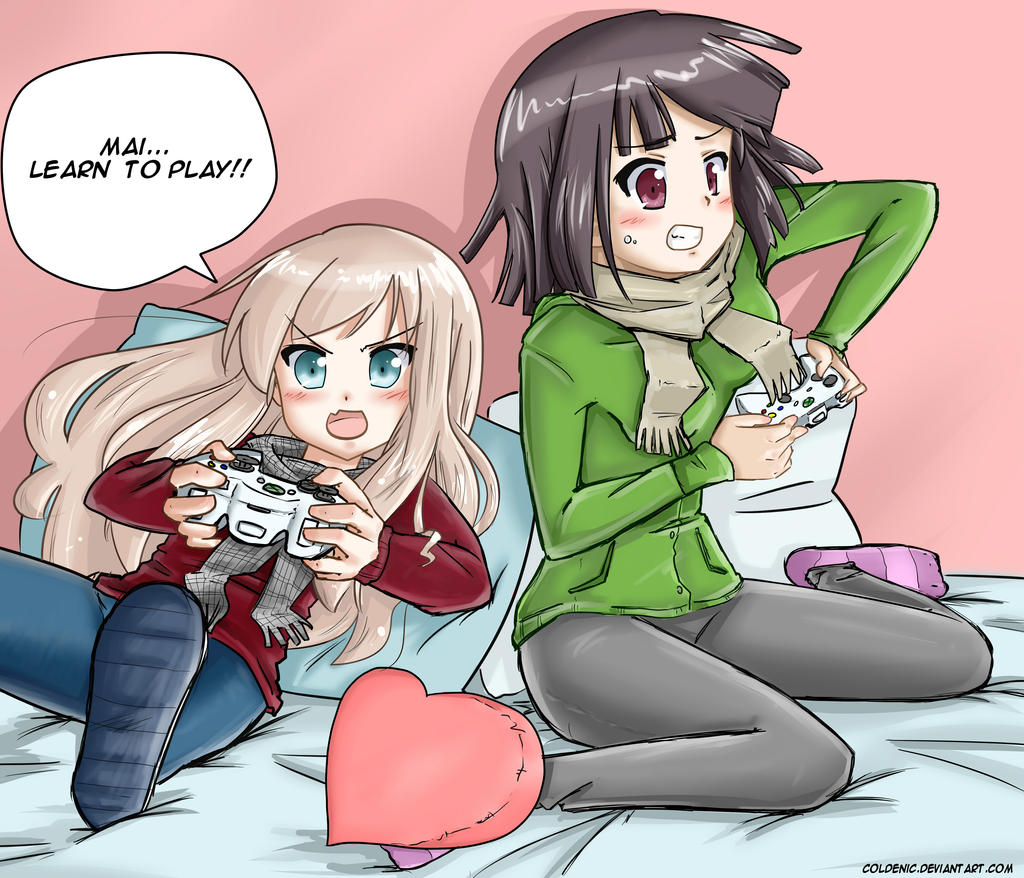 gamer girl Anime